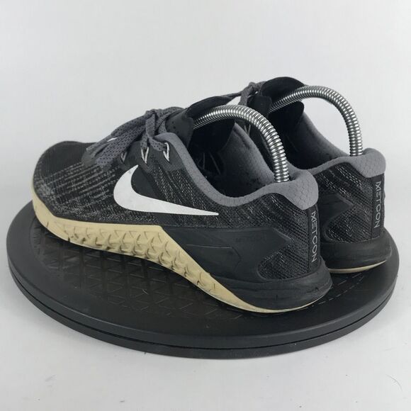 Nike Metcon 3 Black Athletic Training Shoes Women’s Size 9 - Picture 7 of 11